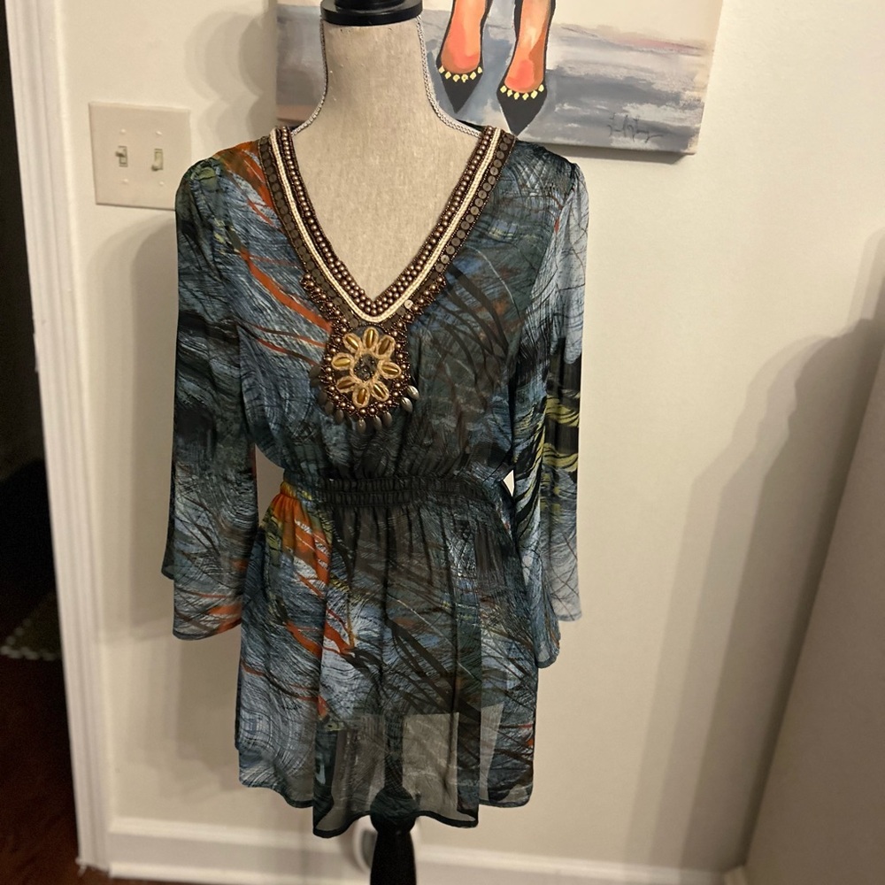 3 styles of Graphic Relaxed Tunic Top
